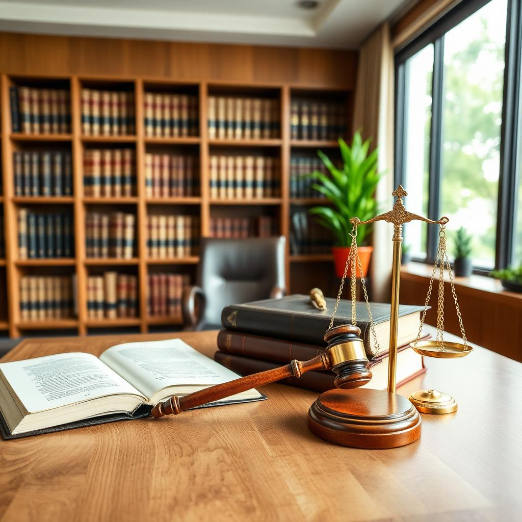Lawyer illustration